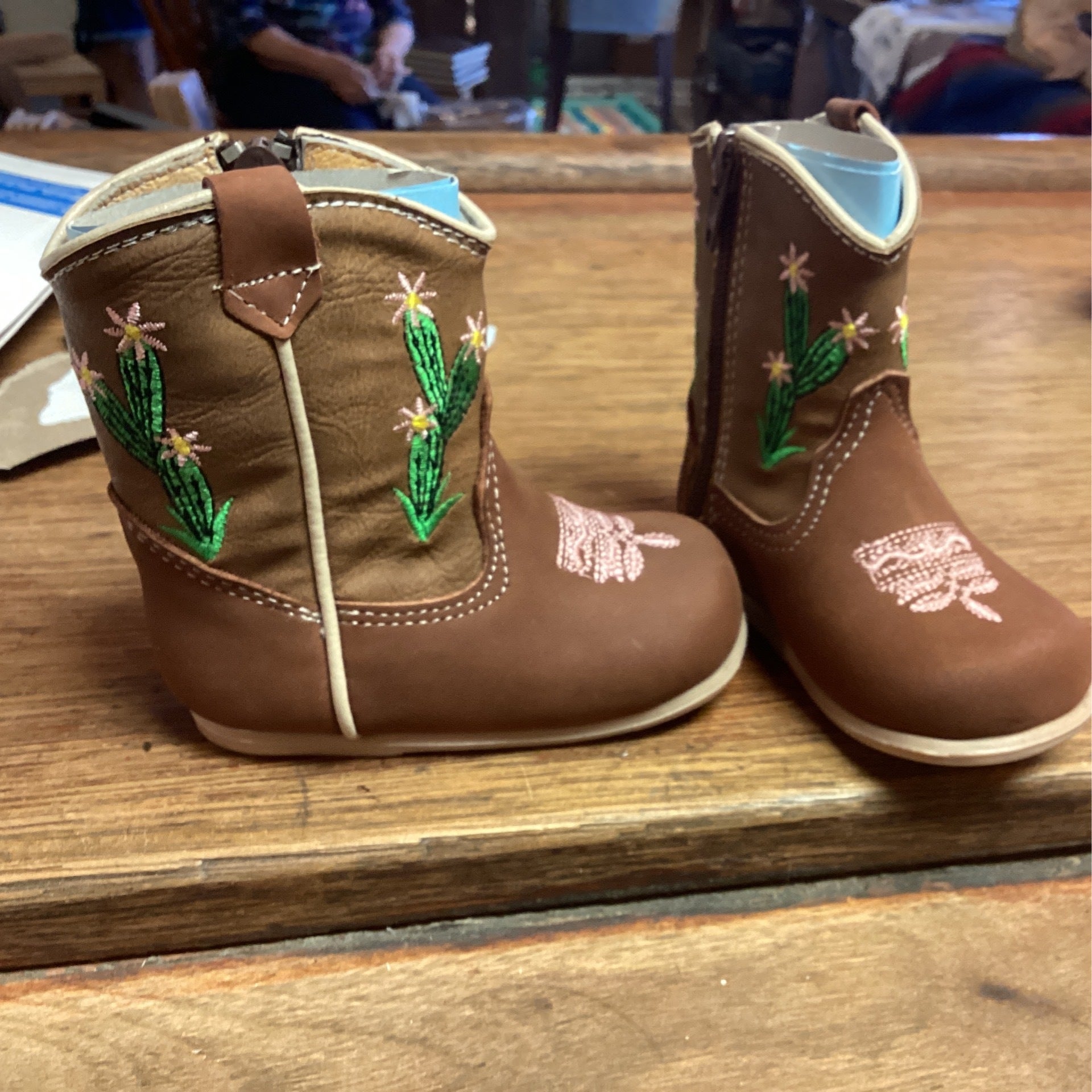 Cactus mishmocs infant boots Rockin G